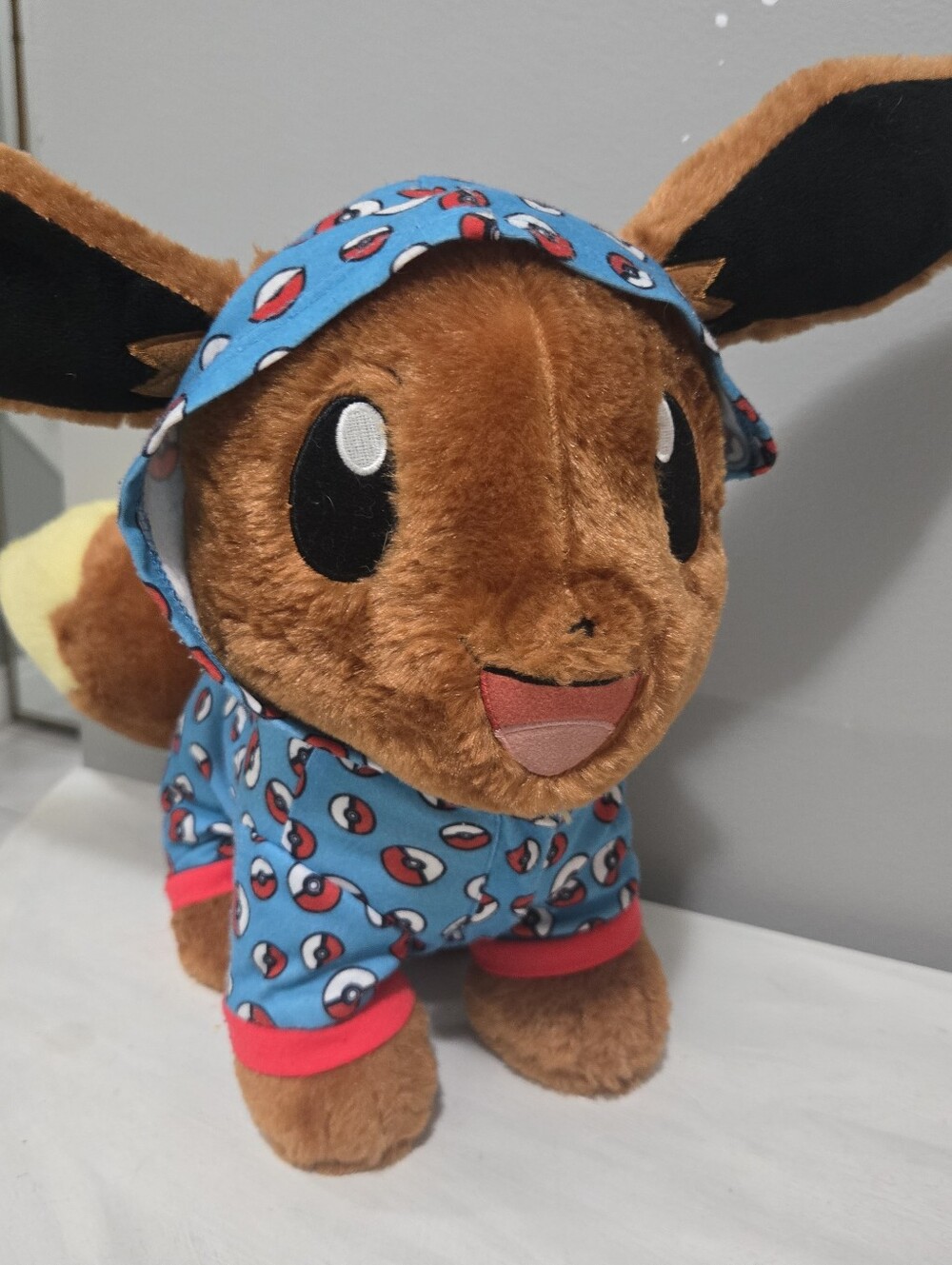 Build A Bear Exclusive Eevee Plush Pokemon With Outfit